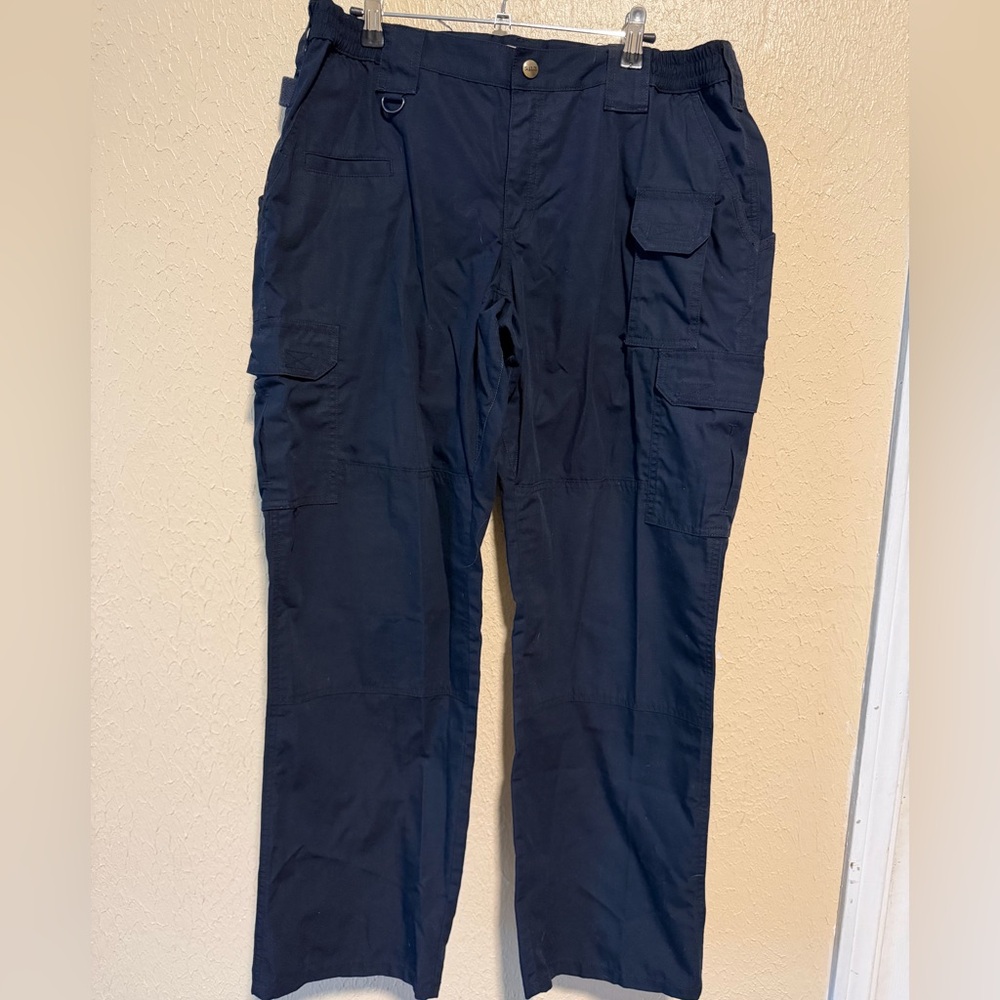 5.11 Tactical Pants Womens Size 16 Blue‎ Cargo  Workwear Outdoor Utility
